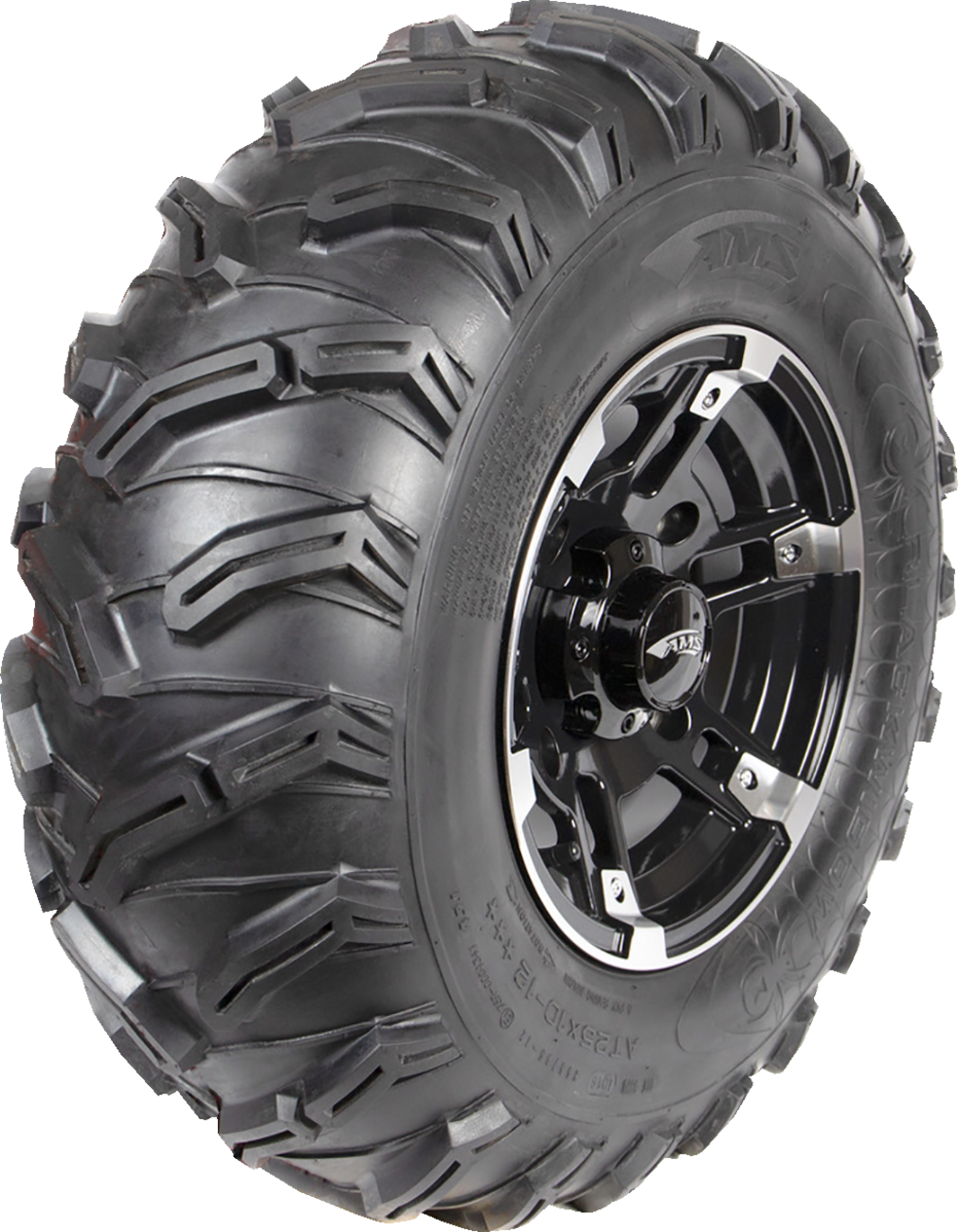 AMS Tire - Black Widow - Front/Rear - 25x8-12 - 6 Ply 1258-3511
