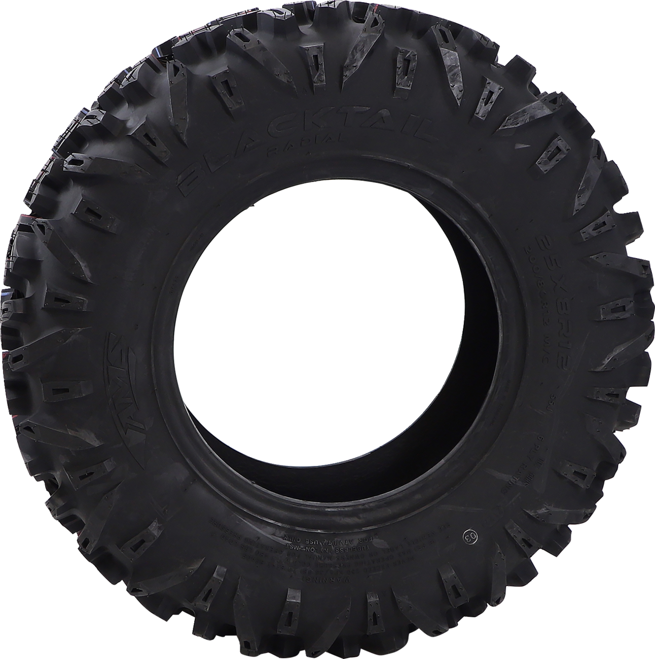 AMS Tire - Blacktail - Front/Rear - 25x8R12 - 6 Ply 1253-3611