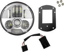CUSTOM DYNAMICS ProBEAM® Headlight Kit - 5-3/4" - Chrome - FXLRST/FXRST PB-LRST-c