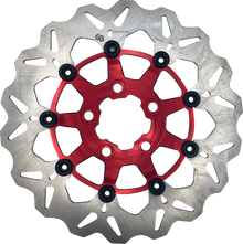 GBRAKES Brake Rotor - Rear - Red DF681CW-R