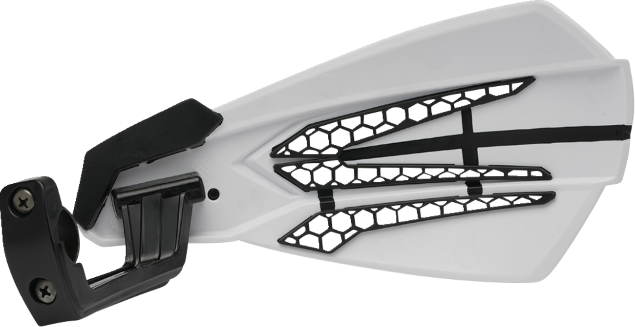 CYCRA MX-Race Handguards - White/Black 1CYC-0057-42X