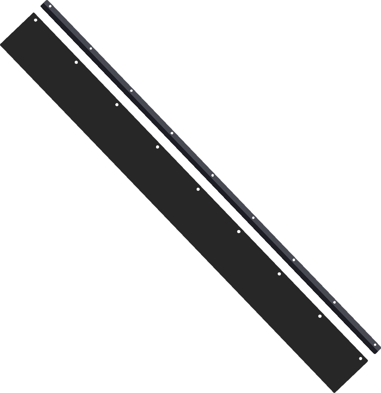 KFI PRODUCTS Snow Plow Flap Kit - 66" 105835