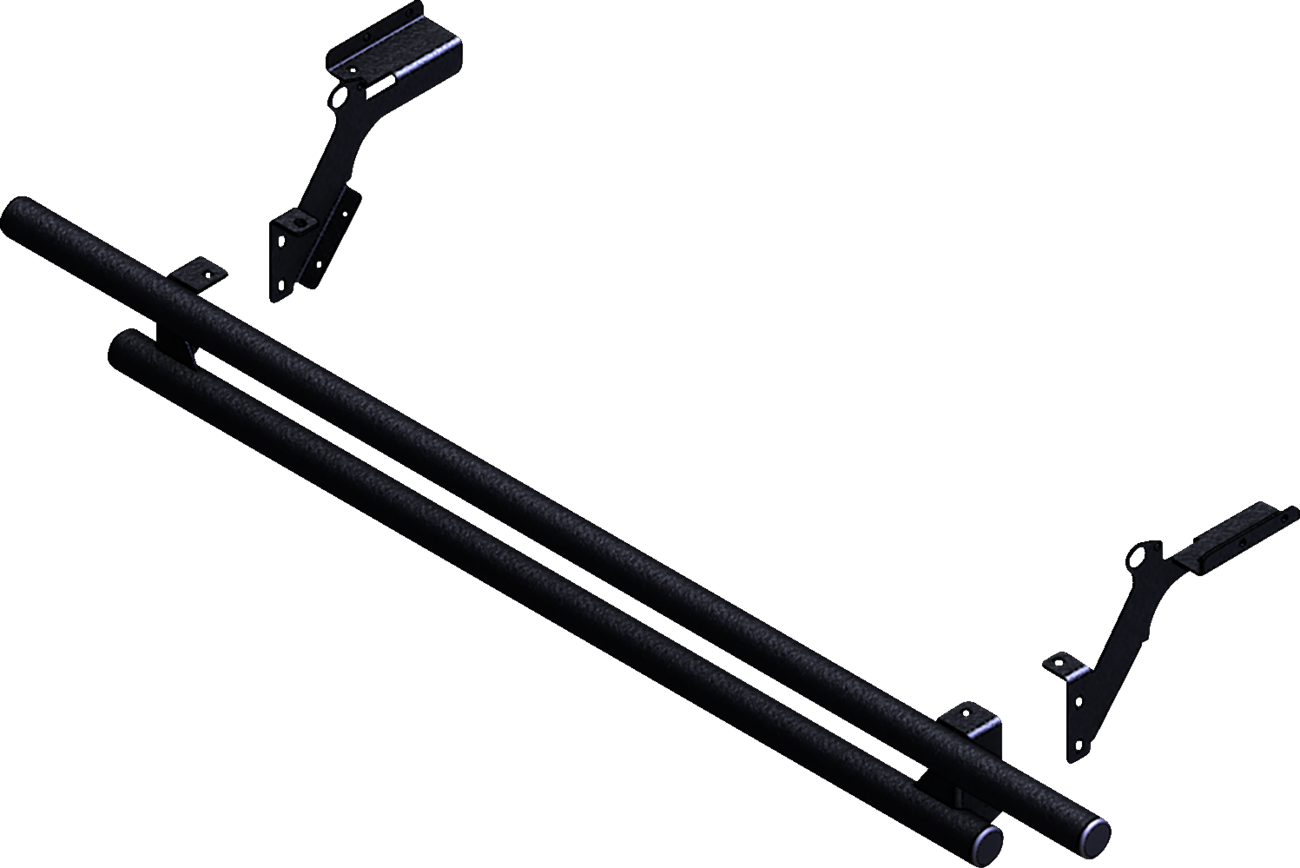 KFI PRODUCTS Rear Bumper - Round - Black - Honda - Pioneer '16-'25 101585