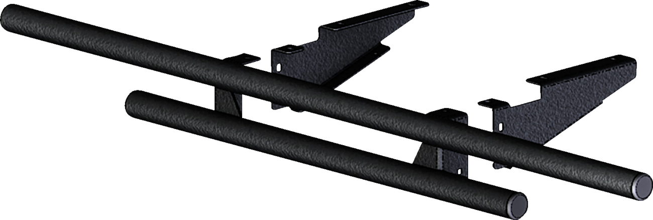 KFI PRODUCTS Rear Bumper - Round - Black - Kawasaki - Teryx4 '12-'25 101640
