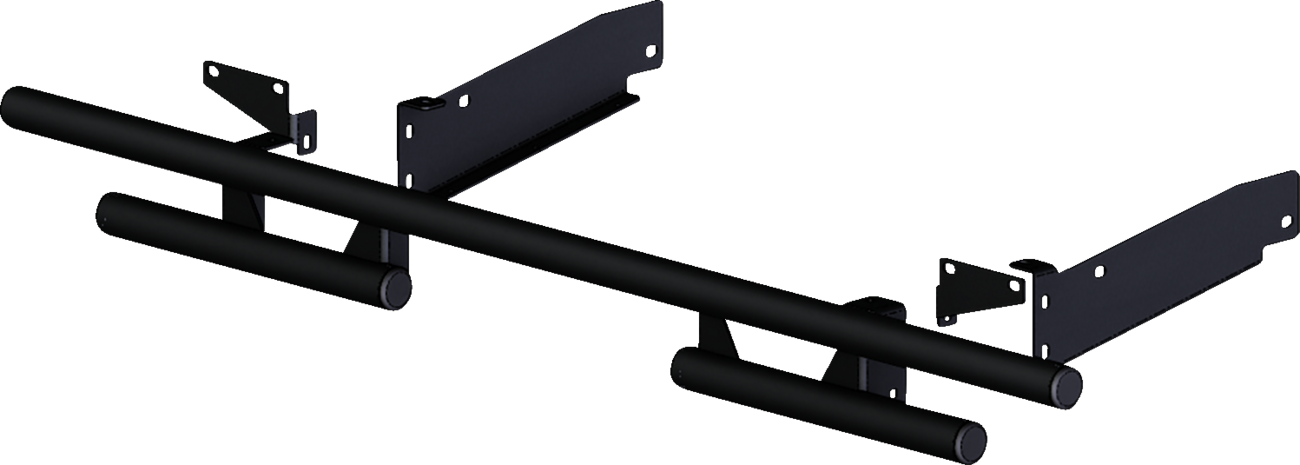 KFI PRODUCTS Rear Bumper - Round - Black - Arctic Cat | Tracker - Prowler Pro | 800 101675