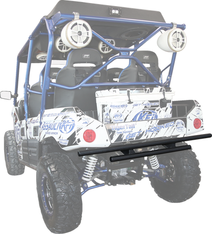 KFI PRODUCTS Rear Bumper - Round - Black - Kawasaki - Teryx4 '12-'25 101640