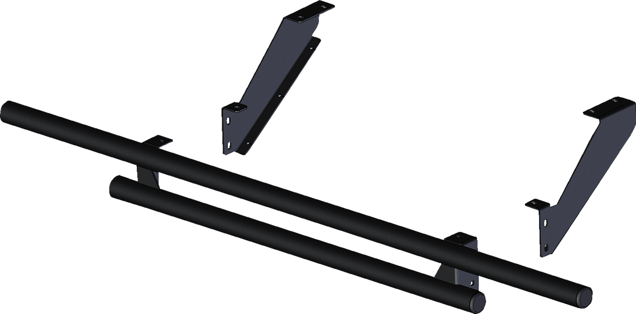 KFI PRODUCTS Rear Bumper - Round - Black - Can-Am - Commander '21-'26 101960