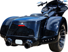PAUL YAFFE BAGGER NATION Pro Street Rear Fender - Black Plate Frame - No Outlet FPSFK-N-NO-5TB-B