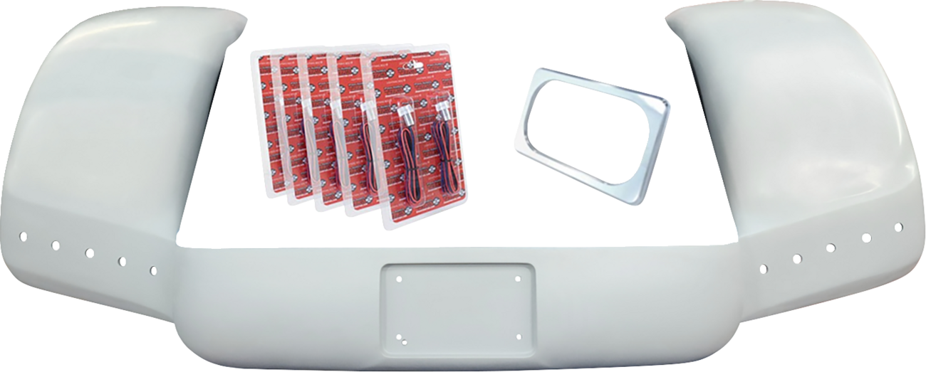 PAUL YAFFE BAGGER NATION Pro Street Rear Fender - Chrome Plate Frame - No Outlet FPSFK-N-NO-5TB-C