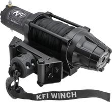 KFI PRODUCTS AS-50WX Assault Winch - 5000 lb - Synthetic Cable - Wide - 50' AS-50WX