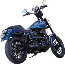 S&S CYCLE 2-into-1 Qualifier Exhaust System - Guardian Black 550-1098
