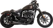 VANCE & HINES 2-into-1 Upsweep PCX™ Exhaust System - Stainless Steel - Black 47328