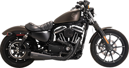 VANCE & HINES 2-into-1 Upsweep PCX™ Exhaust System - Stainless Steel - Black 47328