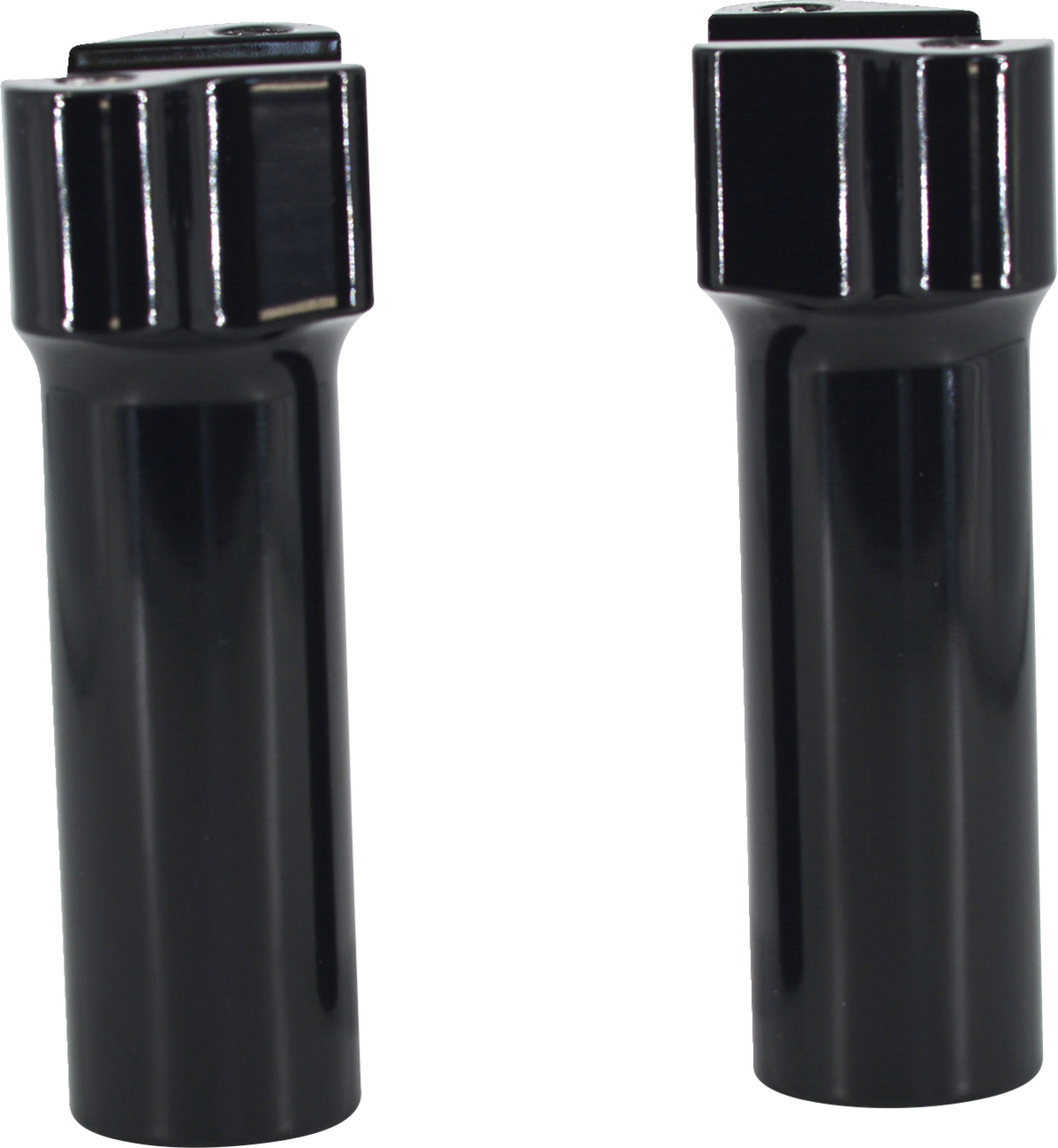 WILD 1 Chubby® Billet Risers - 4-1/2" - Gloss Black WO526GB