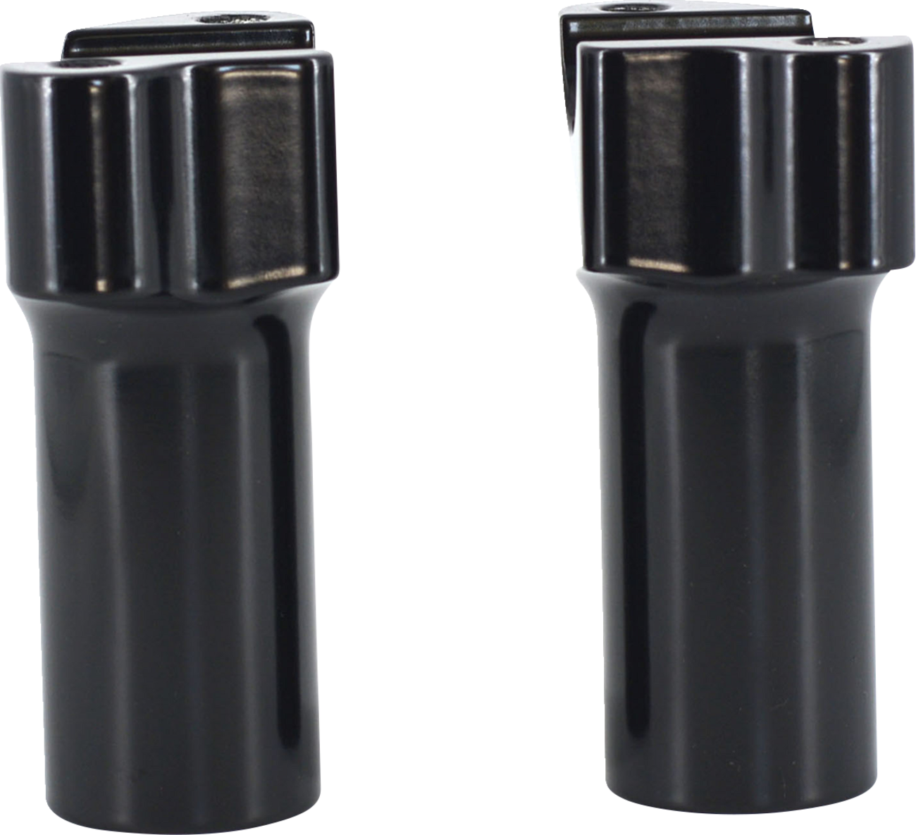 WILD 1 Chubby® Billet Risers - 3-1/2" - Gloss Black WO529GB