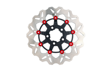 Rotor 11.5" Floating Wave Rr Black/Red Buttons