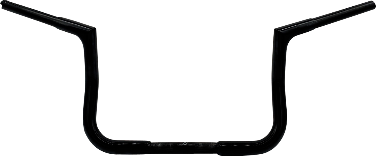 FAT BAGGERS INC. 1-1/4" EZ Install Flat Top Handlebar - 10" - Black 745010-B