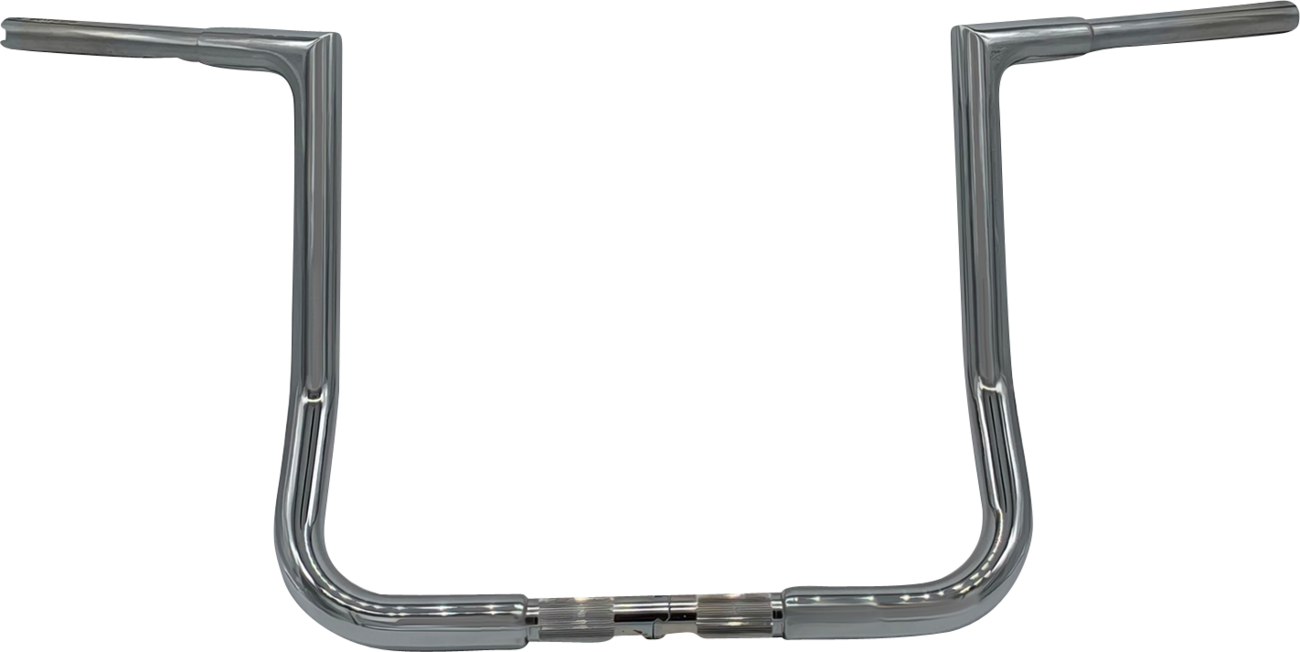 FAT BAGGERS INC. 1-1/4" EZ Install Flat Top Handlebar - 14" - Chrome 745014