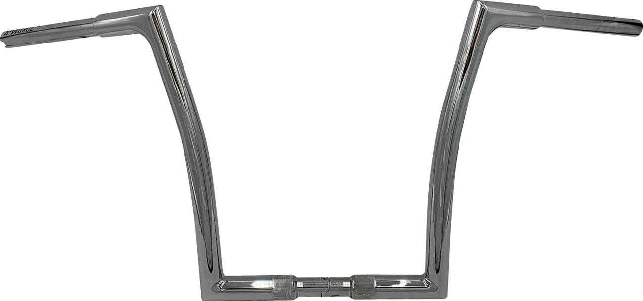FAT BAGGERS INC. 1-1/4" EZ Install Flat Top Handlebar - 14" - Chrome 748014