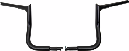 FAT BAGGERS INC. 1-1/4" EZ Install Pointed Top Handlebar - 10" - Black 945010-B