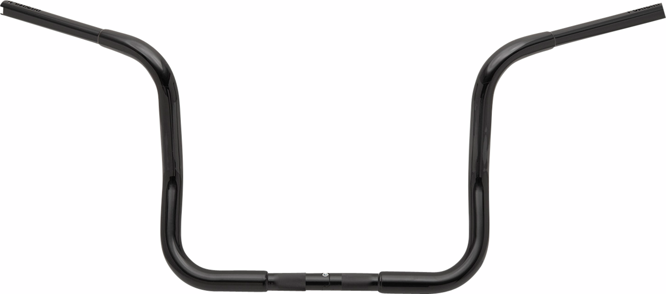 FAT BAGGERS INC. 1-1/4" EZ Install Round Top Handlebar - 12" - Black 943012-B