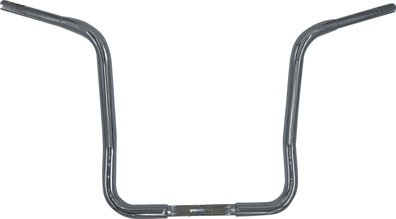 FAT BAGGERS INC. 1-1/4" EZ Install Round Top Handlebar - 16" - Chrome 943016
