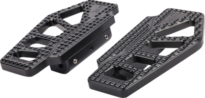 THRASHIN SUPPLY CO. Apex Mini Floorboards - Passenger - Black TSC-2217-1-BR