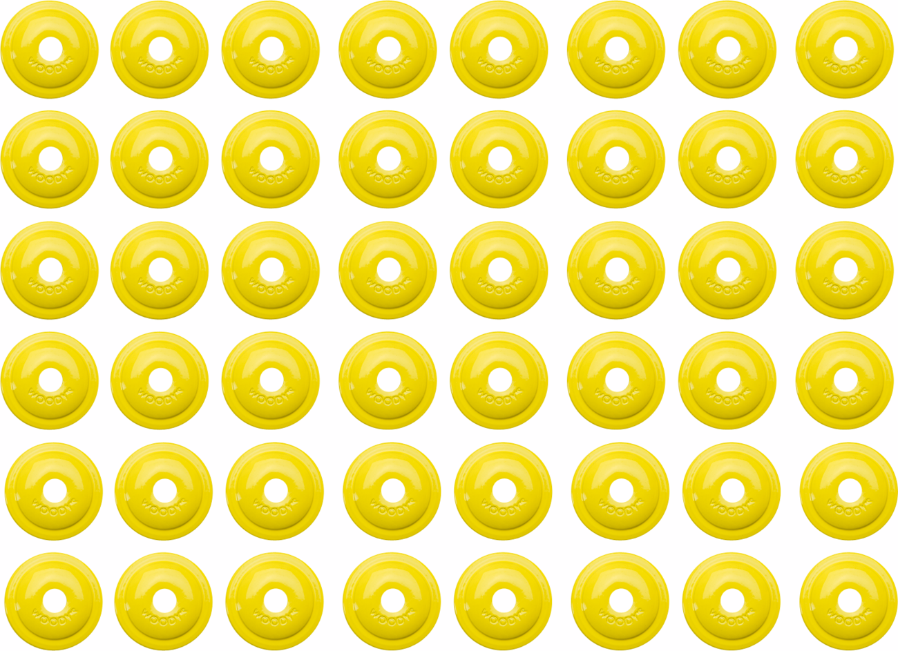 WOODY'S Support Plates - Hi Vis - 48 Pack AWA- 3830
