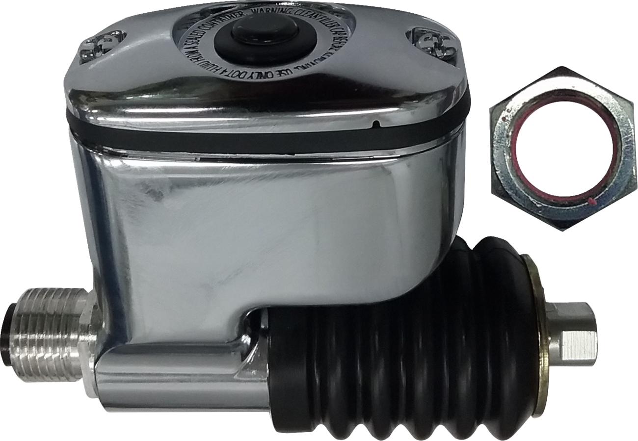 DRAG SPECIALTIES Master Cylinder - Rear - Chrome B17-0653C