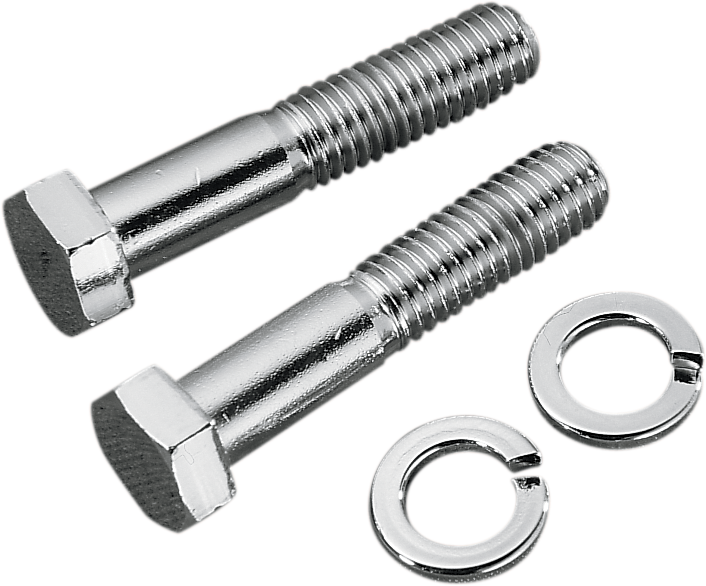 GARDNER-WESTCOTT Custom Handlebar and Riser Mounting Bolts - Hex Bolt - 1/2"-20 x 2-1/2" - Chrome 05-11429