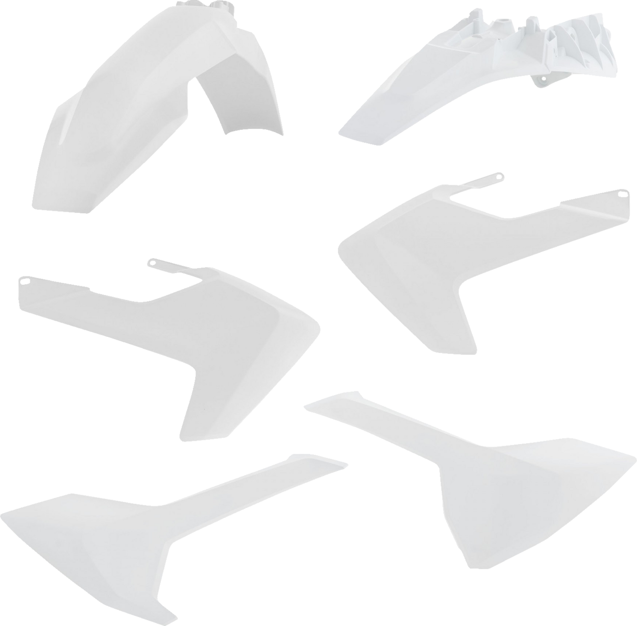 ACERBIS Standard Body Kit - '23-'24 OEM White - Husqvarna - TC '18-'24 2686457705
