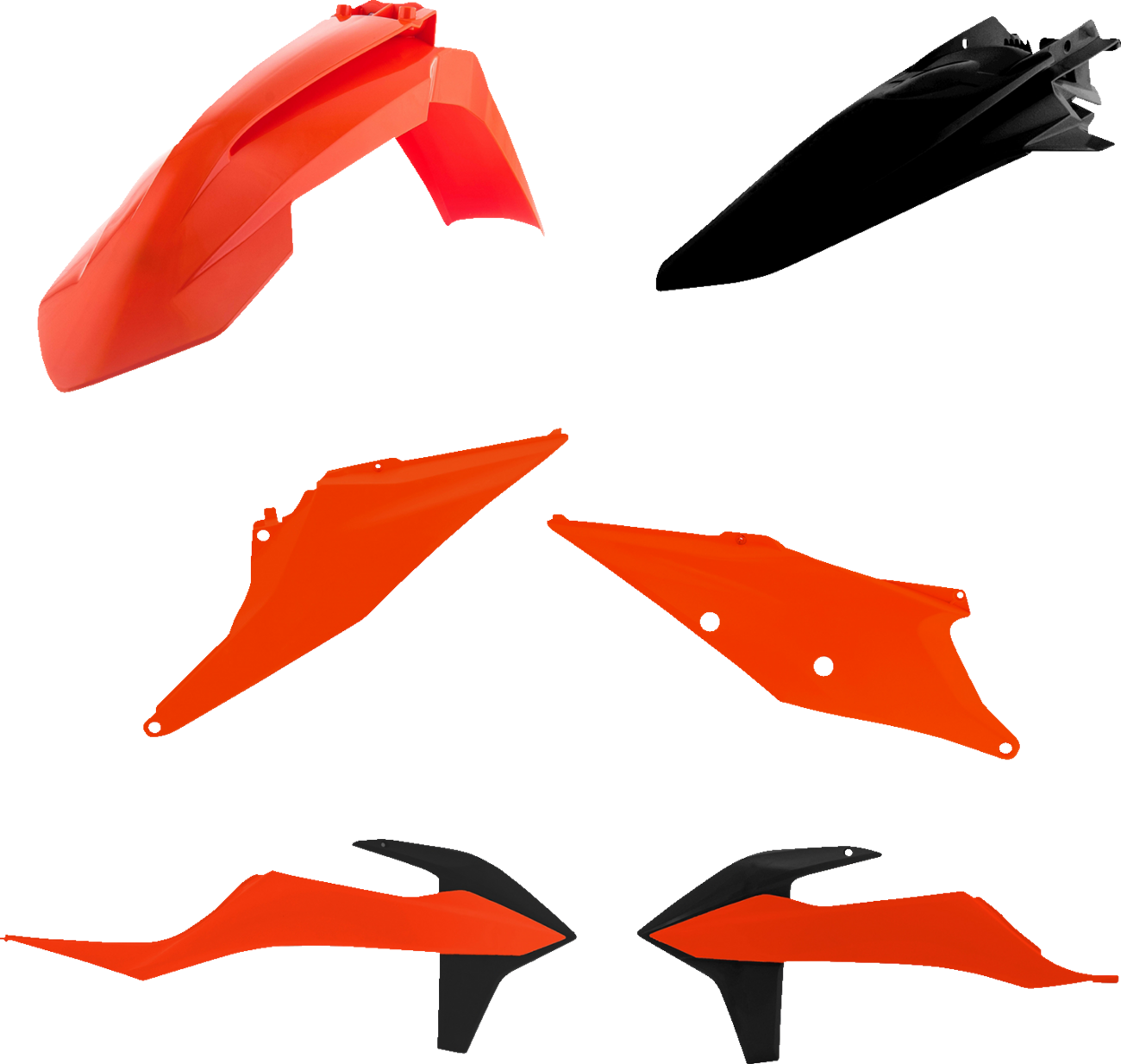 ACERBIS Standard Body Kit - '23 OEM Orange/Black - KTM - EX/XC '20-'23 2791567705