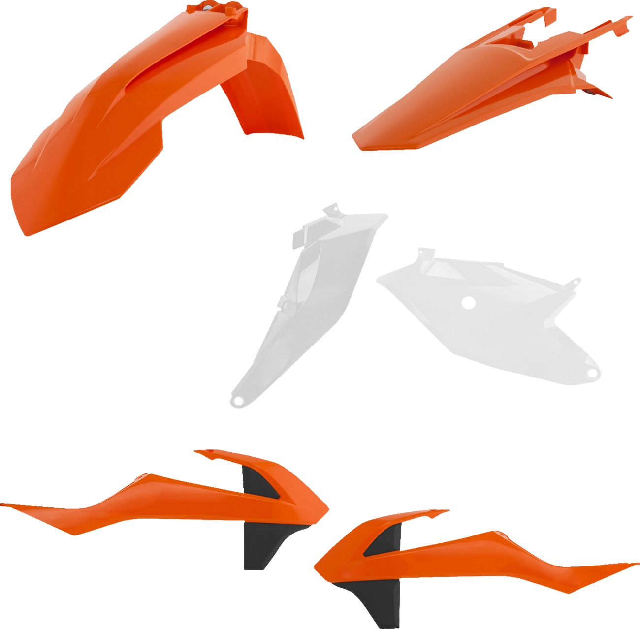 ACERBIS Standard Body Kit - '23-'25 OEM Orange/White/Black - Gas Gas | KTM - SX | MC '18-'24 2686017705