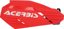 ACERBIS K-Linear Handguards - Red/White 2981411005