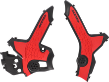 ACERBIS X-Grip Frame Guards - Black/Red - CRF300 2979621042