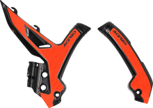 ACERBIS X-Grip Frame Guards - OEM '16 Orange/Black - KTM 2975045229