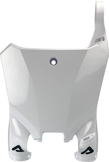 ACERBIS Raptor Number Plate - White 2981820002