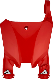 ACERBIS Raptor Number Plate - Red 2981820227