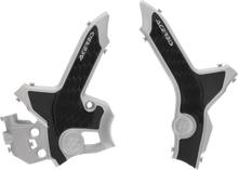 ACERBIS X-Grip Frame Guards - Gray/Black - CRF300 2979621019