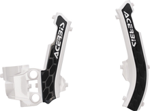 ACERBIS X-Grip Frame Guards - White/Black - Gas Gas | Husqvarna | KTM 2979611035