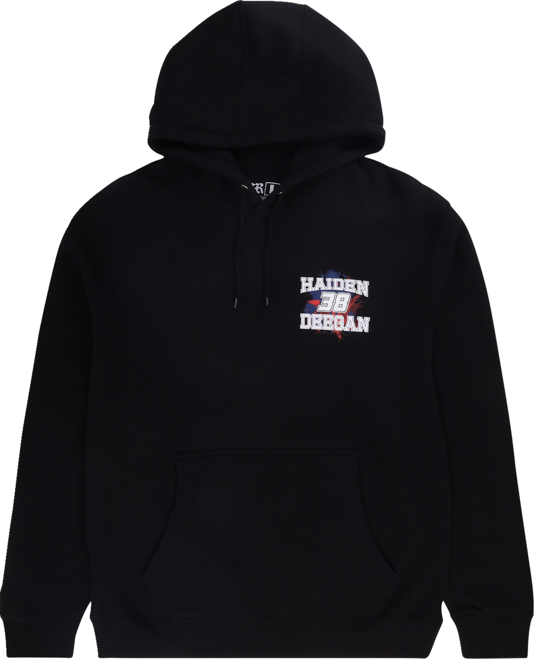 DEEGAN APPAREL 38 Hoodie - Black - 2XL DMTFP3004BLK2XL