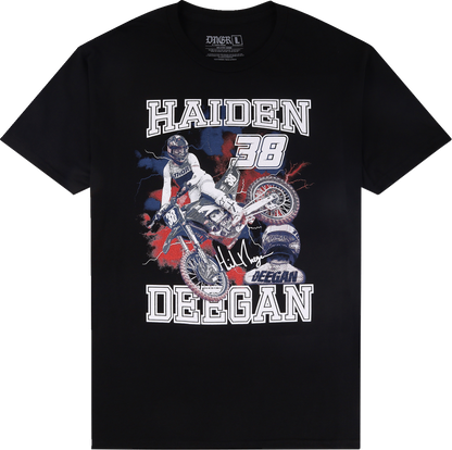 DEEGAN APPAREL 38 T-Shirt - Black - Small DMTSS3024BLKS