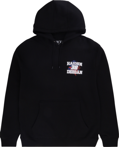 DEEGAN APPAREL 38 Hoodie - Black - XL DMTFP3004BLKXL