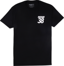 DEEGAN APPAREL Youth MX2 T-Shirt - Black - Medium DBTSS3009BLKM