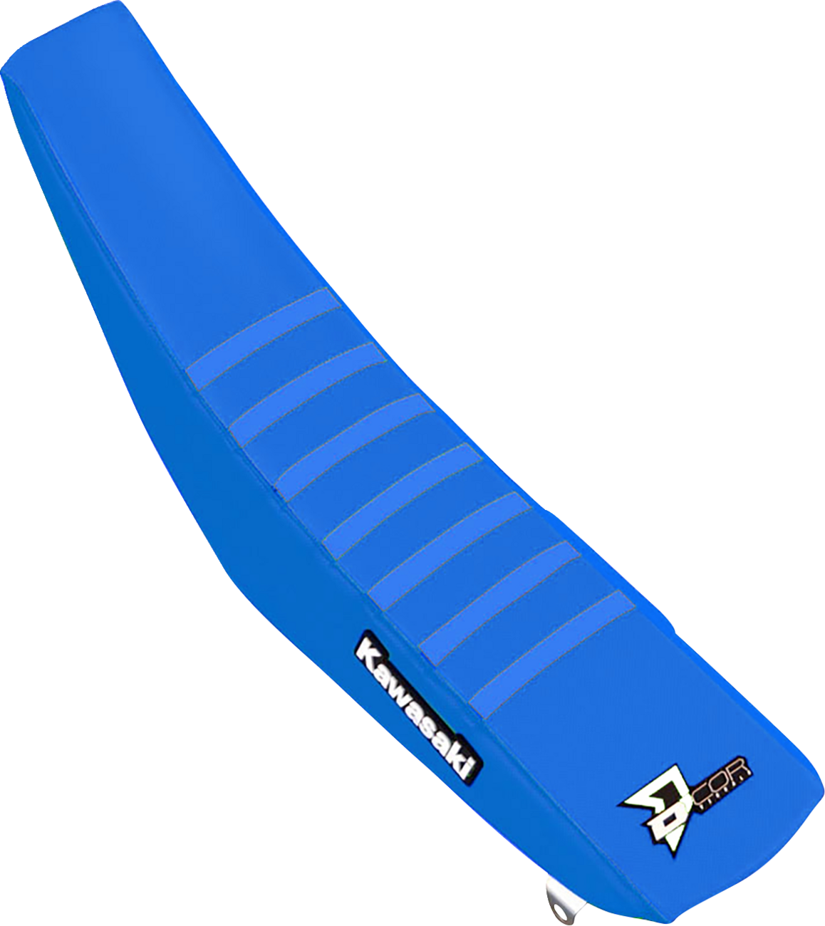 D'COR VISUALS Seat Cover - Retro Light Blue - KX '19-'26 30-20-485