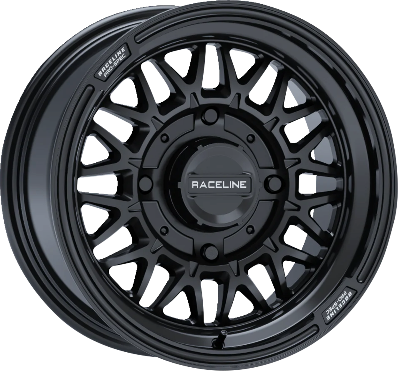 RACELINE WHEELS Wheel - Omega - Rear - Gloss/Black - 15x10 - 4/156 - 5+2 A13GB-51056-00