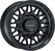 RACELINE WHEELS Wheel - Omega - Rear - Gloss/Black - 15x10 - 4/156 - 5+2 A13GB-51056-00