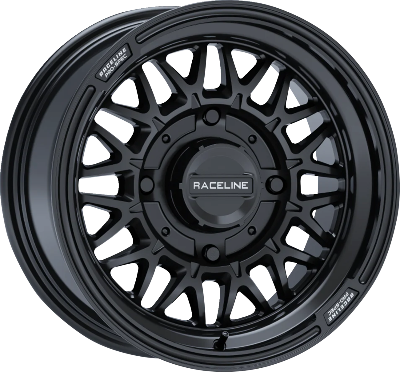 RACELINE WHEELS Wheel - Omega - Front/Rear - Gloss/Black - 15x7 - 4/156 - 5+2 (+10 mm) A13GB-57056+10