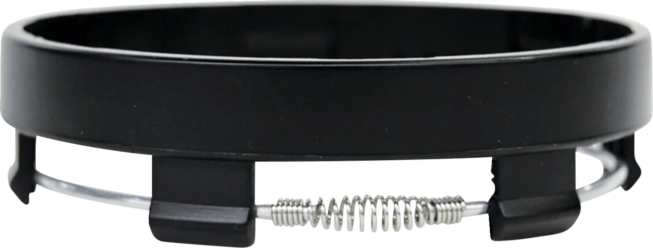 RACELINE WHEELS Wheel Cap Extension - Replacement - Black - 1" CPR-A82-110-S