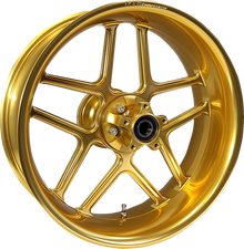 RC COMPONENTS Wheel - Laguna - Rear - Single Disc/without ABS - Gold - 18x5.5 185-140G-RB